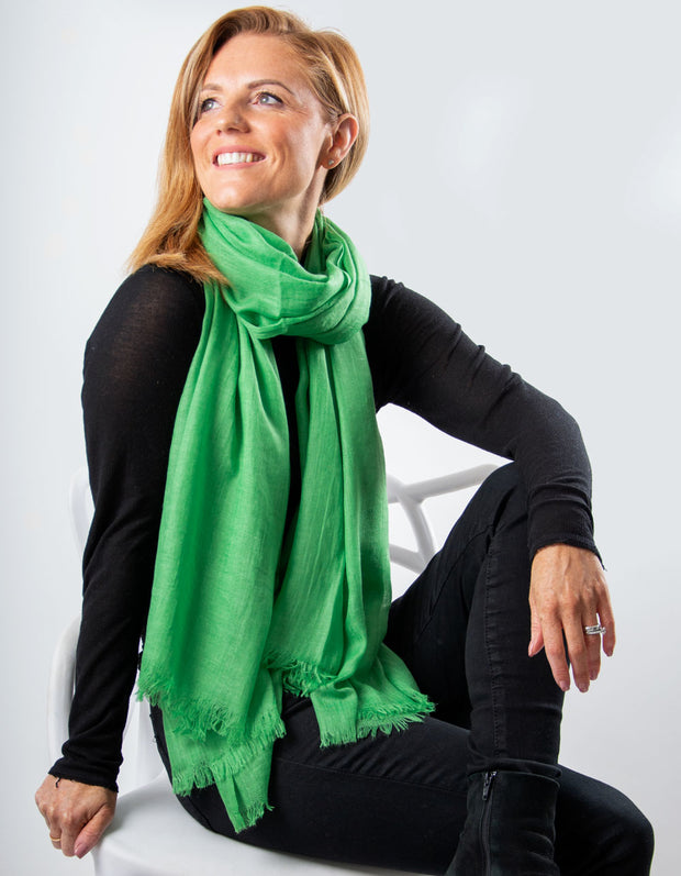 Lightweight Scarf Pashmina | Green