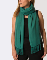 Green Pashmina - SECONDS