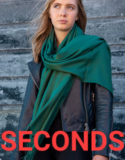 Green Pashmina - SECONDS