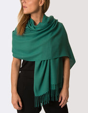 Green Pashmina - SECONDS