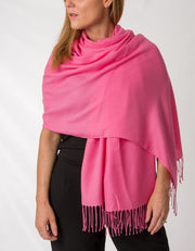 Image showing hot pink pashmina