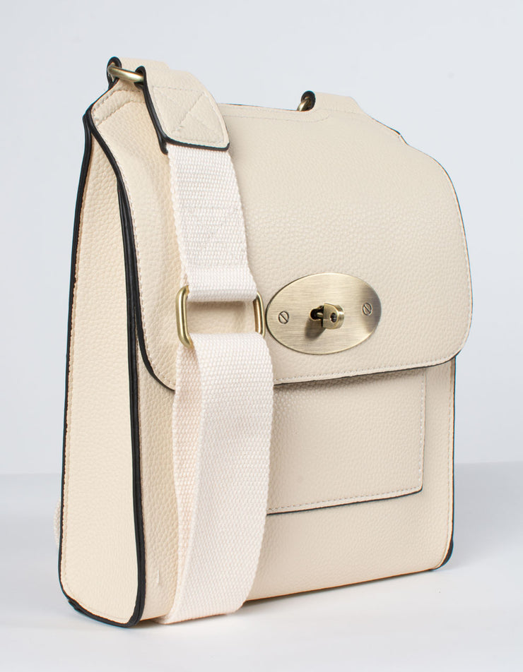 Ivory Messenger Bag