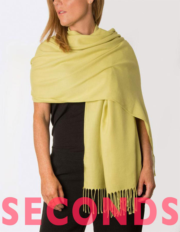 Lime Green Pashmina | SECONDS