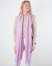 Lilac Cashmere Scarf