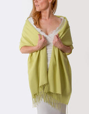 Lime Green Wedding Pashmina