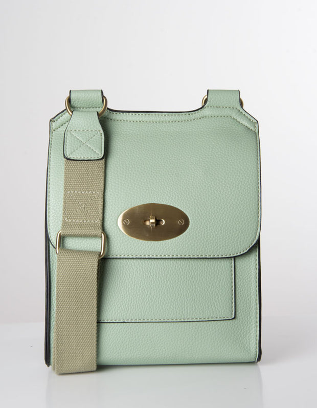 Mint Green Messenger Bag