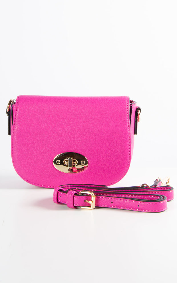 Mini Satchel | Hot Pink