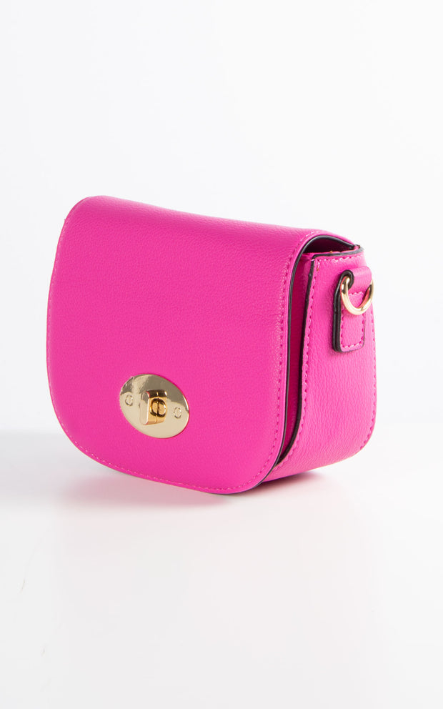 Mini Satchel | Hot Pink