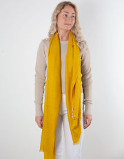 Mustard Cashmere Scarf