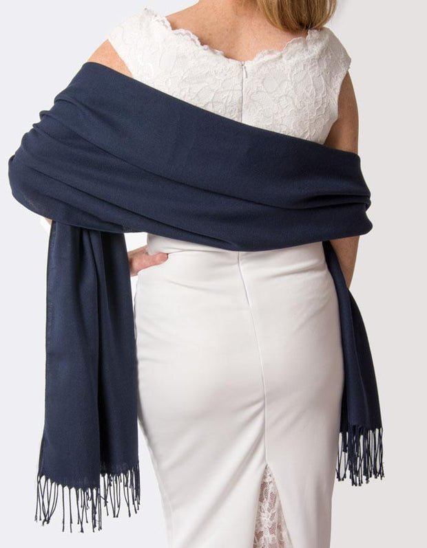 Navy Blue Wedding Pashmina | number 37