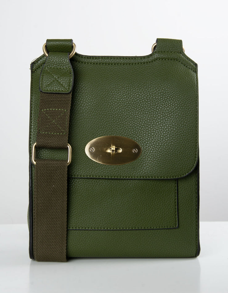 Olive Messenger Bag