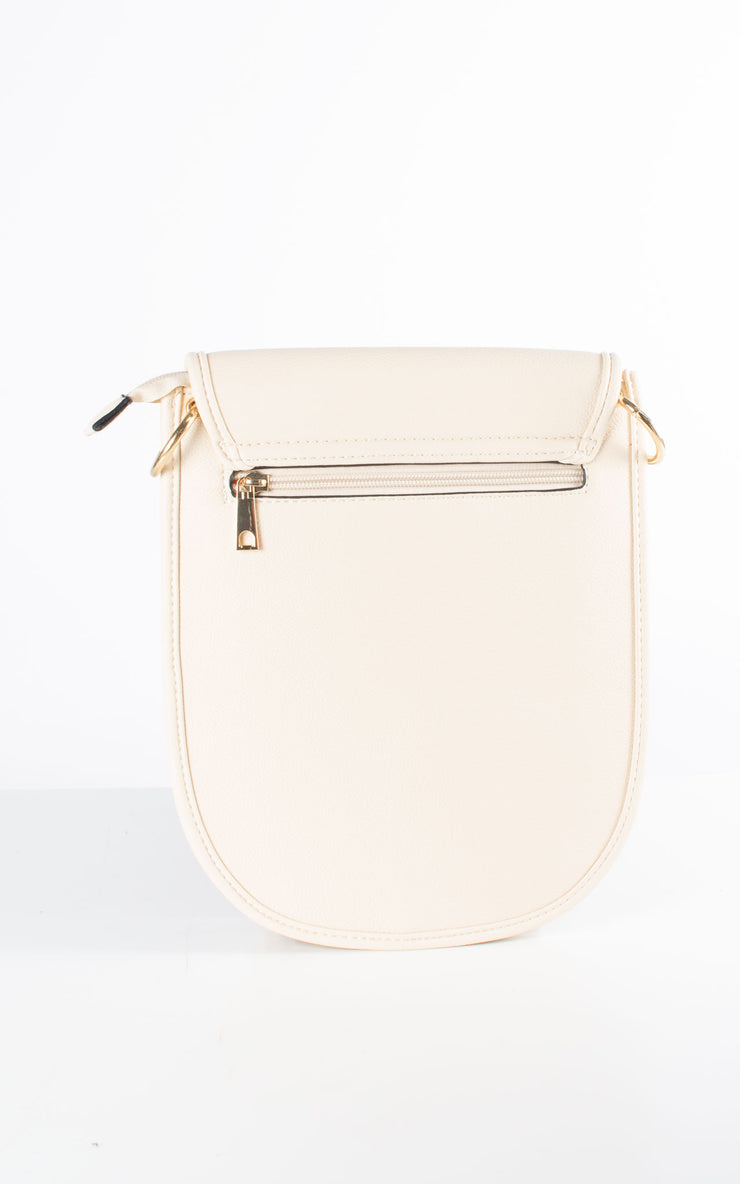 Oval Tassel Bag | Beige