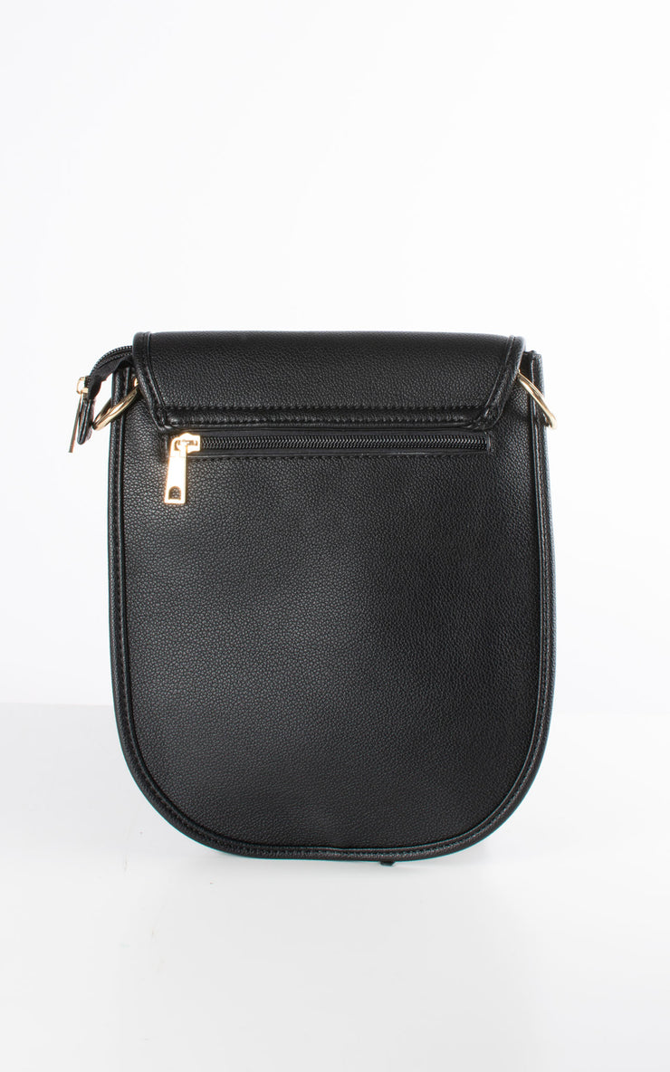 Oval Tassel Bag | Black