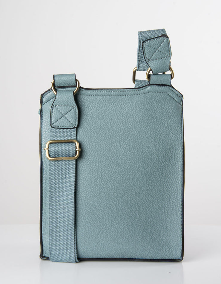 Pale blue shoulder bag sales
