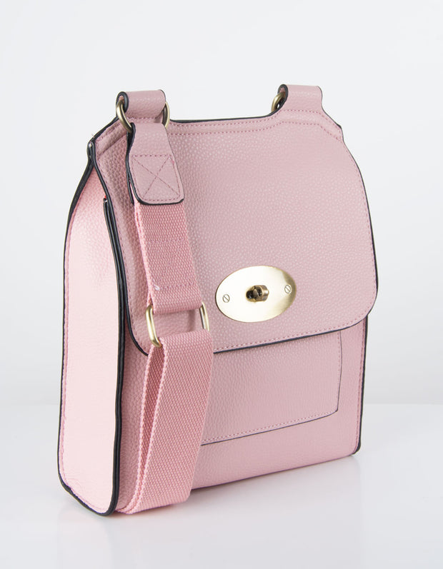 Pale Pink Messenger Bag