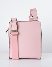 Pale Pink Messenger Bag