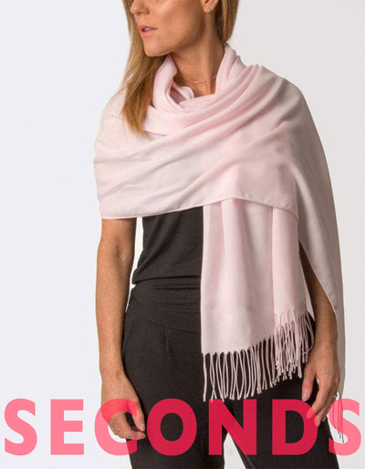 Pale Pink Pashmina | SECONDS