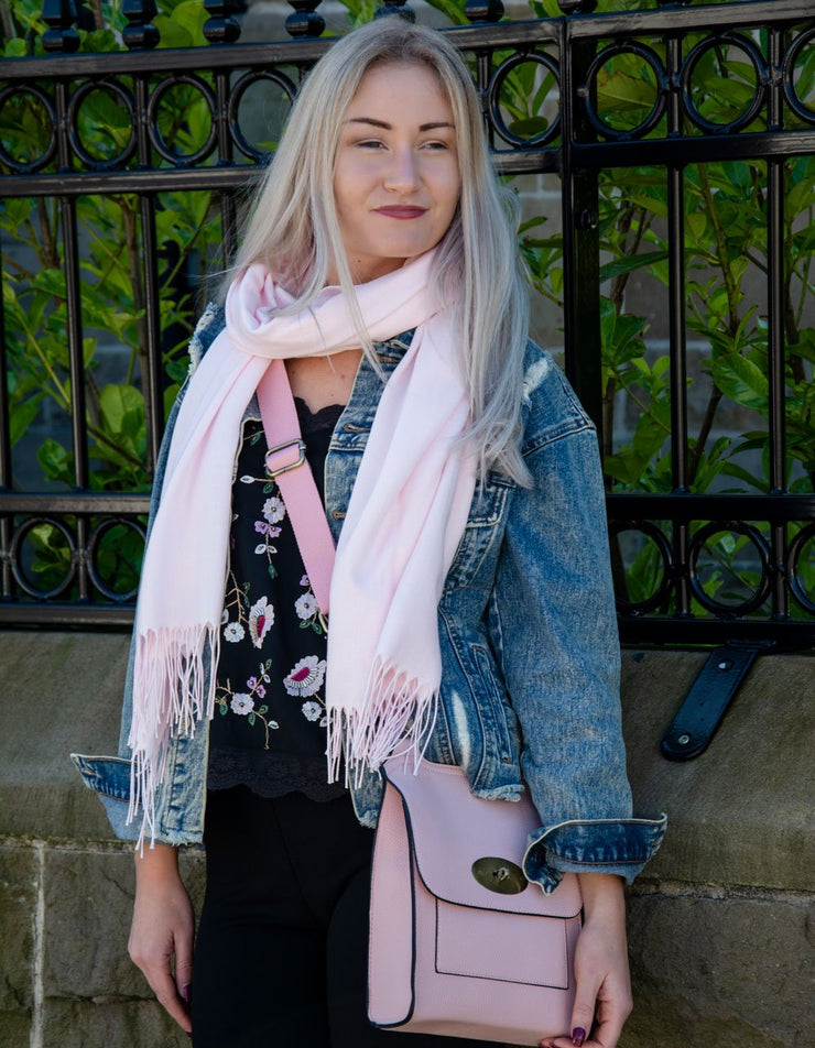 Pale Pink Pashmina | SECONDS