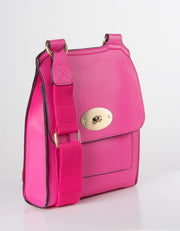 Pink Messenger Bag