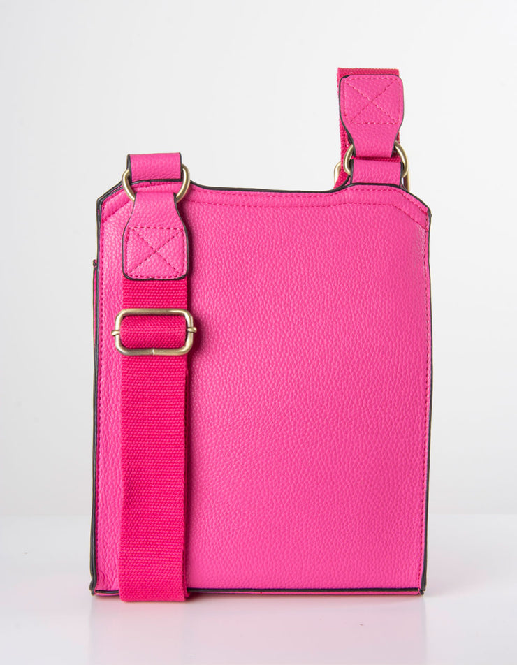 Pink Messenger Bag