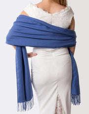 Royal Blue Wedding Pashmina