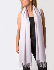 an image showing a lilac coloured pashmina