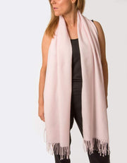 an image showing a petal pink pashmina