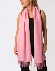 Pink Lady Pashmina Shawl Wrap Scarf | SECONDS