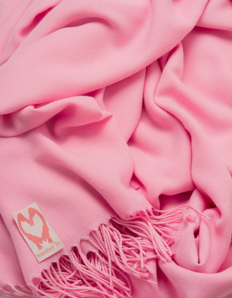 Pink Lady Pashmina Shawl Wrap Scarf