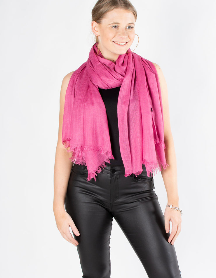 Lightweight Scarf Pashmina | Pink