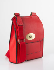 Red Messenger Bag