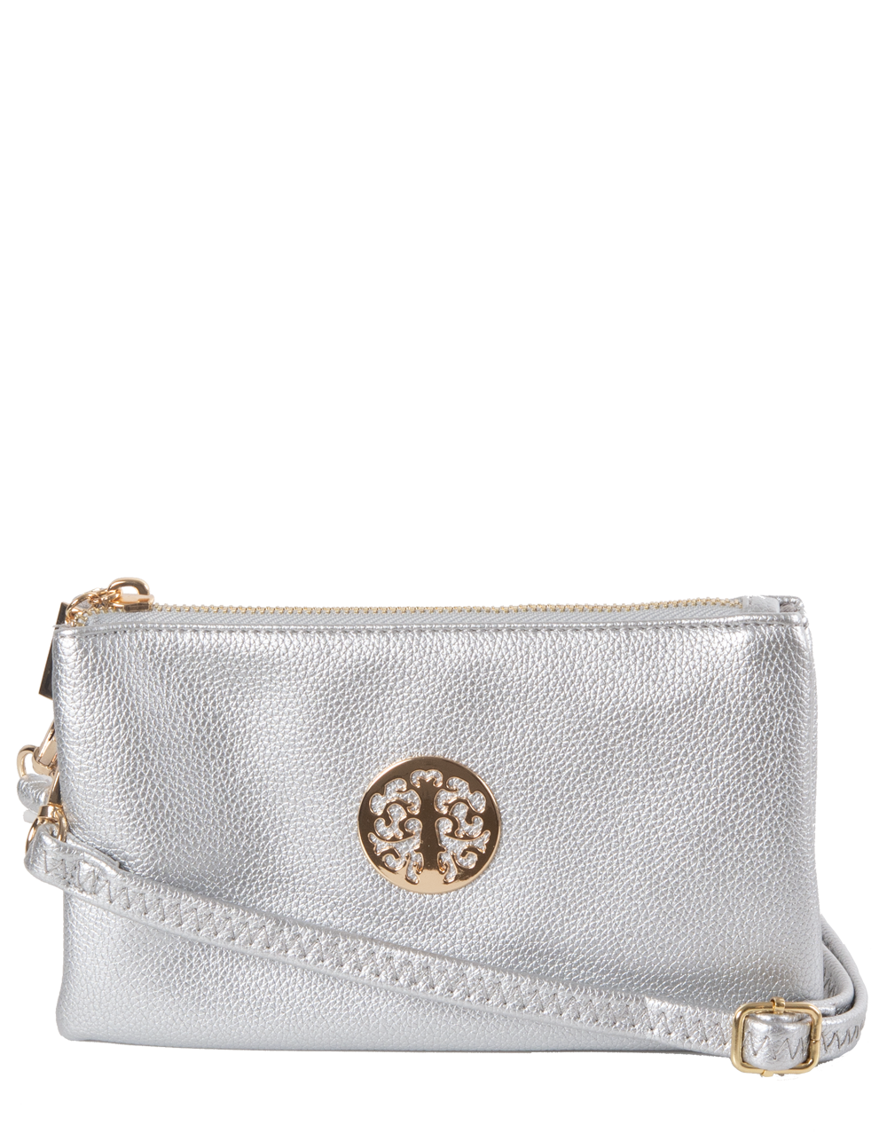 Silver grey evening bag shop