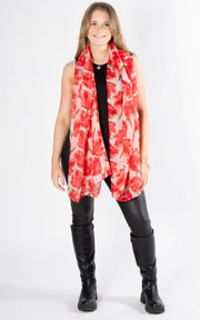 Tulip Print Scarf | Pink