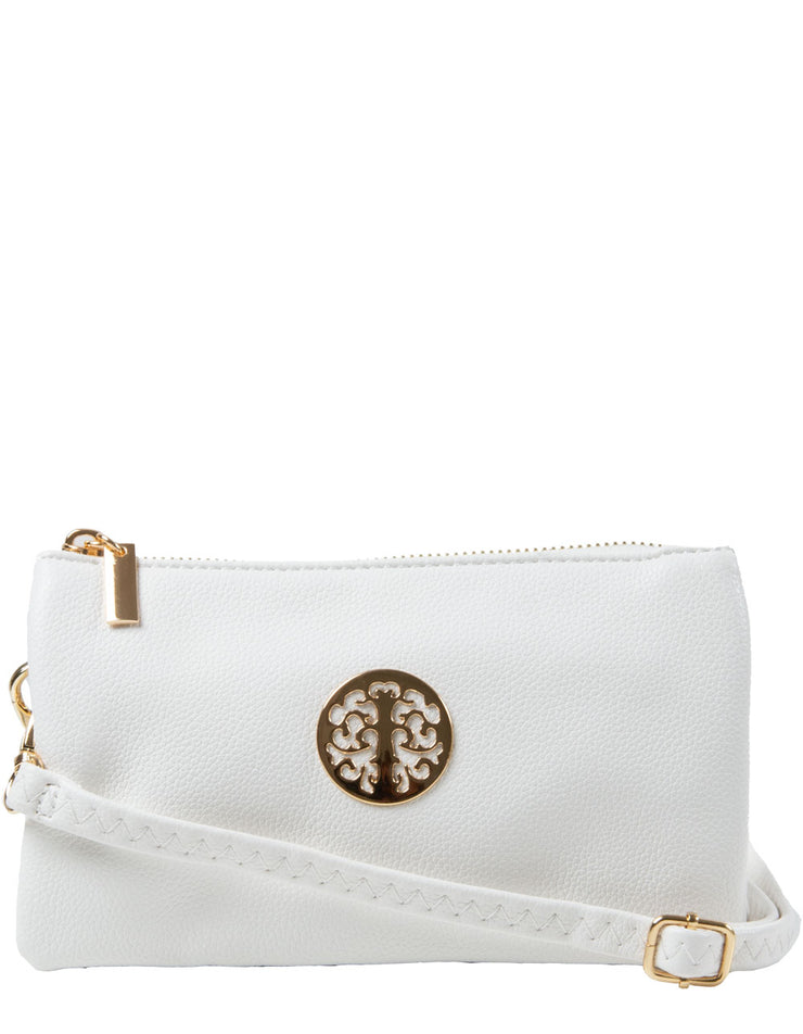 White Clutch Bag | Toni