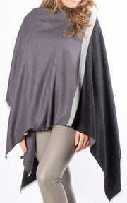 Wrap Cape | Dark Grey