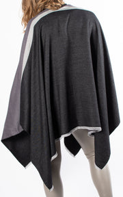 Wrap Cape | Dark Grey